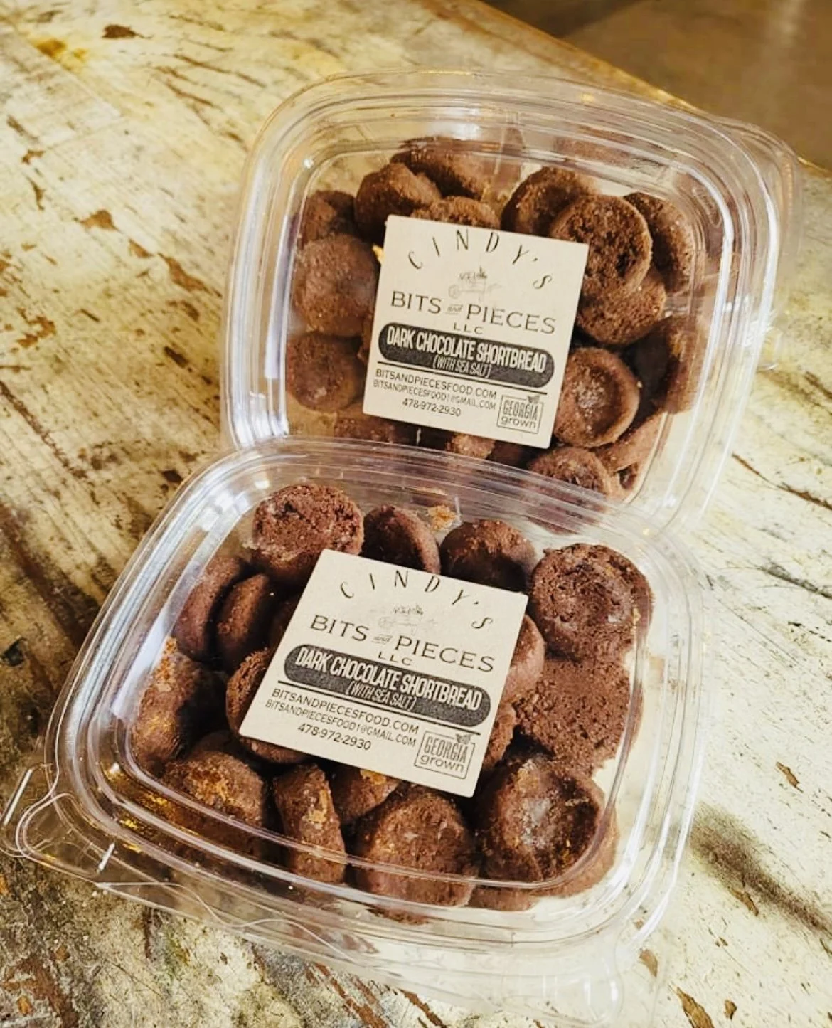 Dark Chocolate Shortbread — Cindy's Bits & Pieces